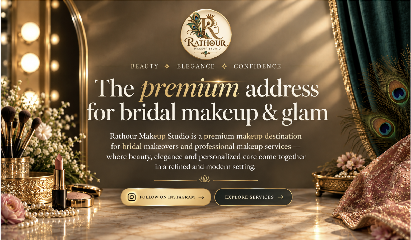 Rathour Makeup Studio - Premium Bridal Makeup and Glam